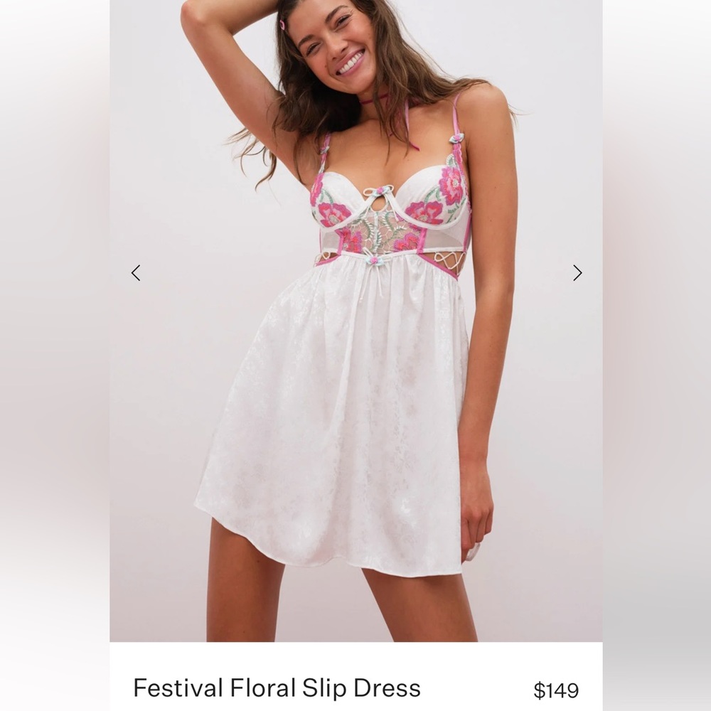 COPY - For Love and Lemons Festival Slip Dress